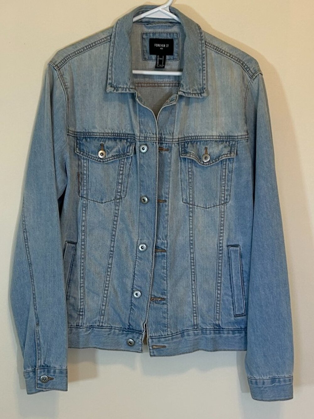 FOREVER 21 Jean Jacket Men's Size S